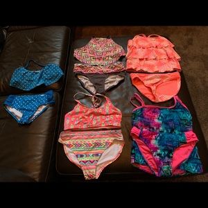 Girls swimsuit lot- size 14 SOLD